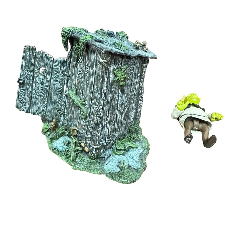 2001 McFarlane Toys Shrek The Outhouse Figure Shrek Action Figure - Picture 5 of 11